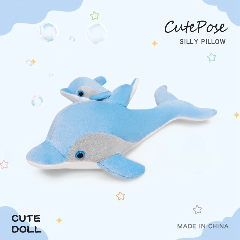 Mother and Child Doll Doll Plush Toy Marine Animal Children's Doll small size Activity Gift Mother and Child Doll Doll Plush Toy Marine Animal Children's Doll small size Activity Gift