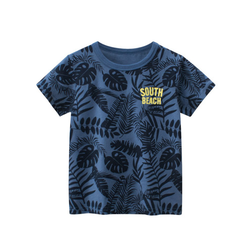 2025 Summer New Arrival Korean-style Kids' Clothing: Children's Clothing & Boys' Short-sleeve T-Shirts—Drop Shipping Available for Baby Clothes