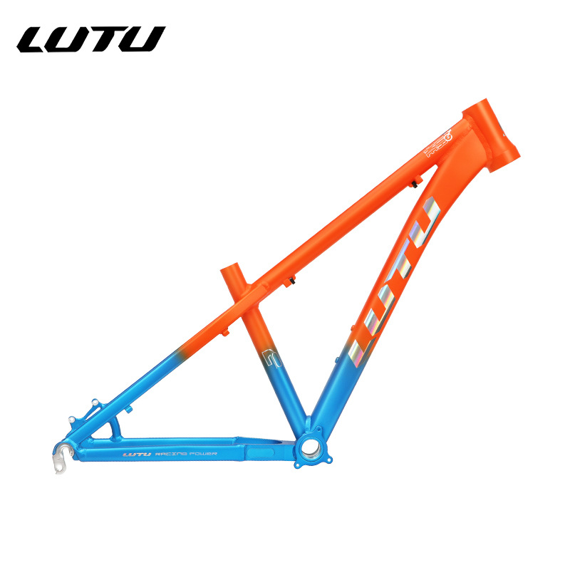 LUTU 26 / 27.5 pulgadas duro de cola 4X bolsa de vuelo fuera de carretera AM bicicleta de montaña marco de pendiente