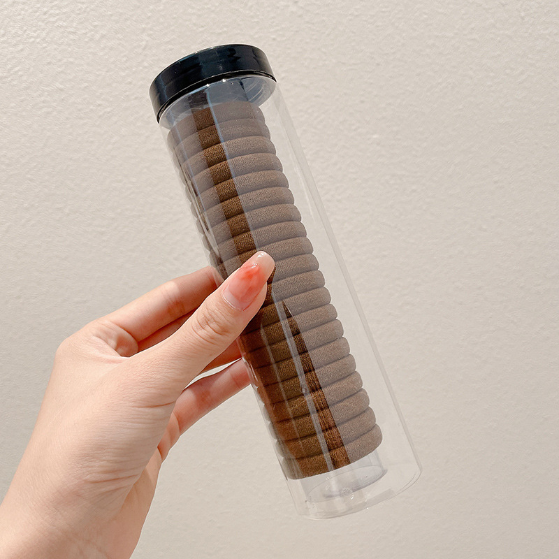 Caricatura encantadora anillo de pelo pulgar no daña el cabello de los niños correa de correa pequeña cuerda de cabello para niñas cuerda de cabello