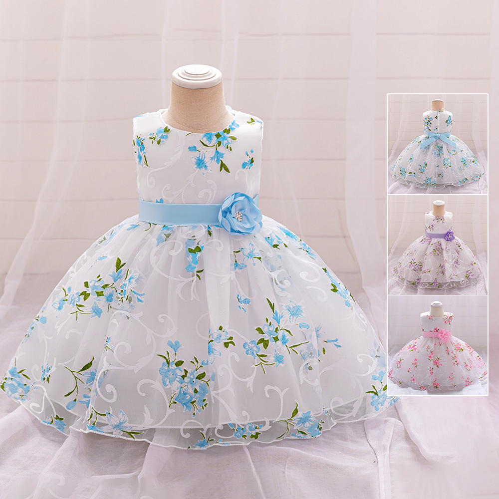 Children's small princess costume for early age, wedding dress, Aliexpress, special occasion clothing 2