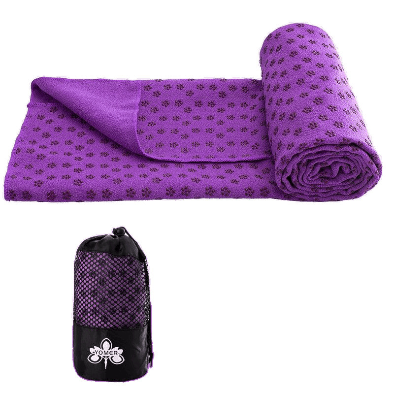 Yoga toalla absorción de sudor lavable alfombra de yoga tela de barrera de tela sucia manta portátil toalla de yoga fábrica de deporte comercio al por mayor