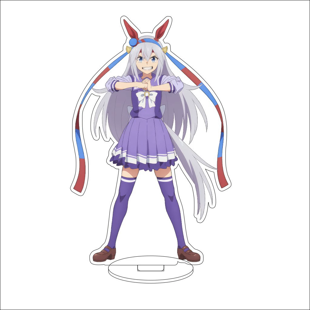 16CM Jockey Girl Pretty Derby Peripheral Signage Special Week Silent Suzuka Donghai Emperor Ornaments