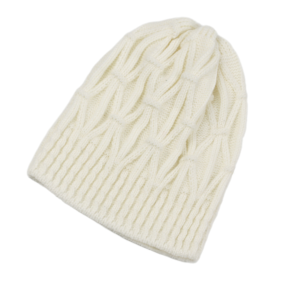 Gebreide muts voor dames warme wintermuts voor herfst_voghion.com