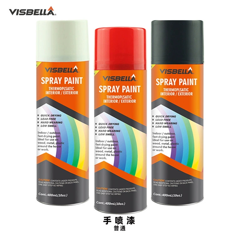 Фабричная прямая ручная аэрозольная краска с ручным заводом краска для ремонта автомобилей металлическая железная дверь аэрозольная краска Антикоррозийная мебель граффити самораспылительная краска