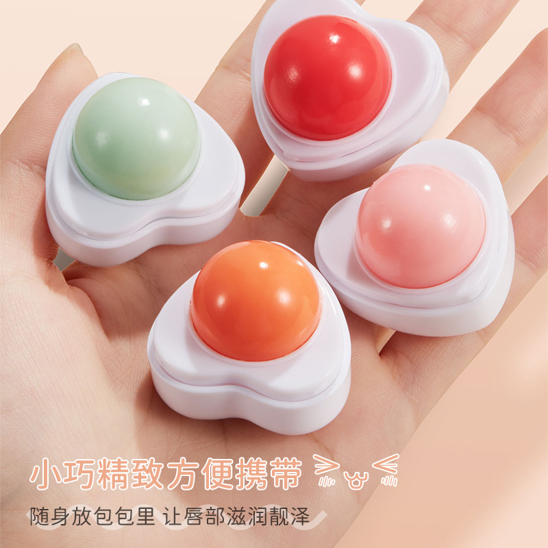 Fanzhen colorido sabor a frutas bálsamo labial hidratante anti-agrietamiento cuidado de los labios pequeño bálsamo labial portátil al por mayor