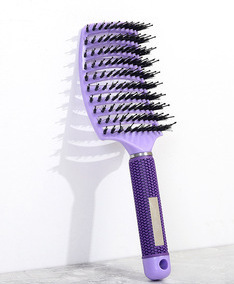 Púrpura claro + melena de cerdo