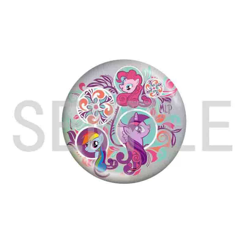 Старшая деталь Little Ma Bolly 75 Двойная вспышка Панель Значок Bad My Little Pony, Hyatt, Ziyue Yunbao Apple Jiaer