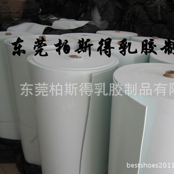 普通D18现货3MM乳胶海绵垫 水青色1.45宽幅弹性乳胶海绵卷材