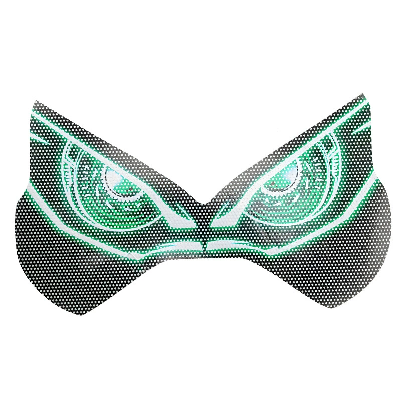 Kawasaki, модифицированные защитные фары, ретроотражающие креативные украшения