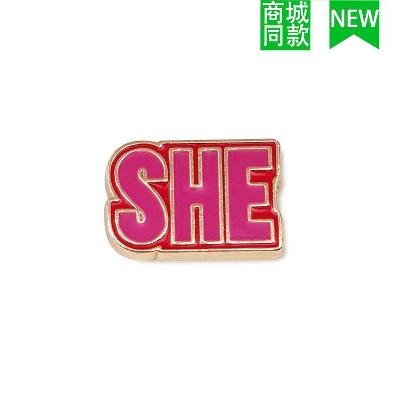 クロスボーダー卸売新しいクロックスアクセサリー靴バックル金属レターチェーン適応クロス靴花 DIY アクセサリー|undefined