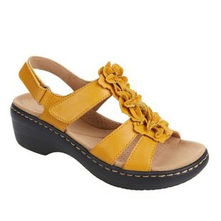 2022 Summer Sandals New European and American Hollow Wedge Fish Mouth Flower Casual Plaid Sandals Women's Large Size 43