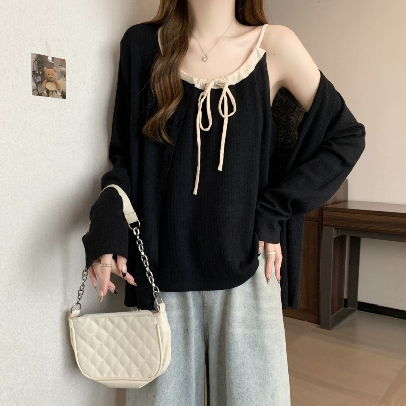 Trend capacious knitted set