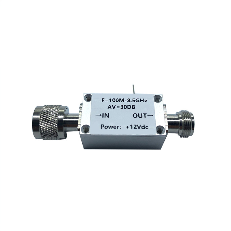 LNA 100MHZ  8.5GHZ 저소음 증폭기 RF 증폭기 CNC 하우징 높은 선형
