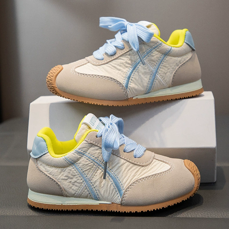 Детская обувь Форрест Гамп, спортивная обувь для мальчиков и девочек, весна и осень 2025, новые легкие моральные тренировочные кроссовки, кроссовки с нескользящей мягкой подошвой.