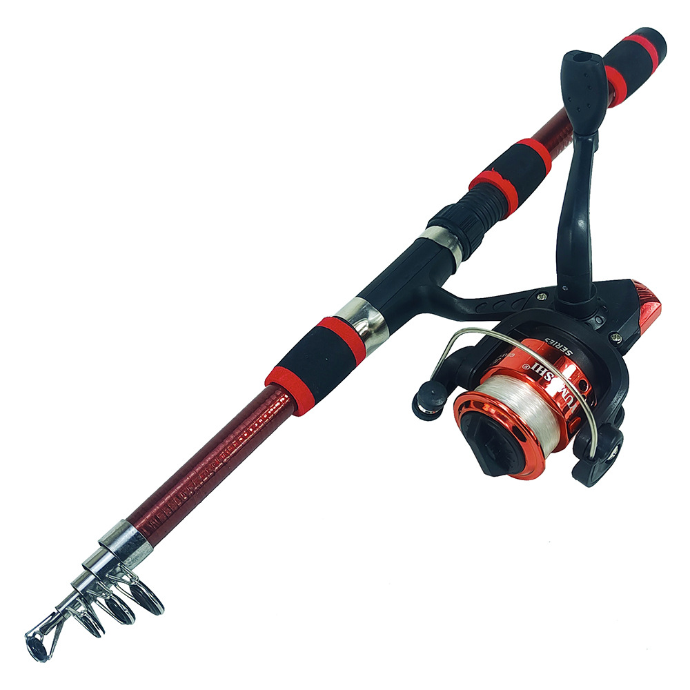 Ultra Short Fishing Rod and Reel Set Image 7