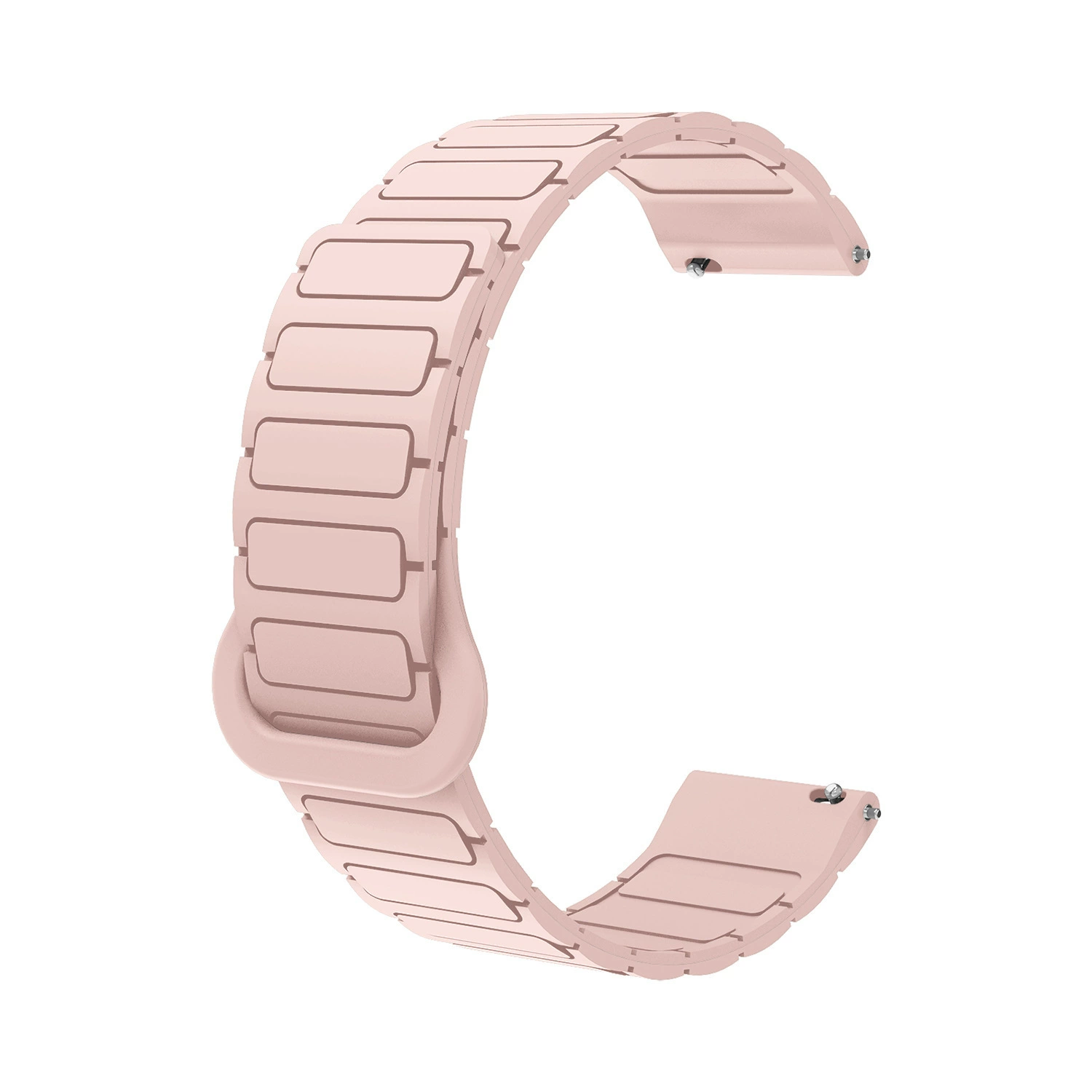 Подходит для Samsung/Huawei/Huami/Garmin/Loop I-образный магнитный силиконовый ремешок 12/18/20/22 мм
