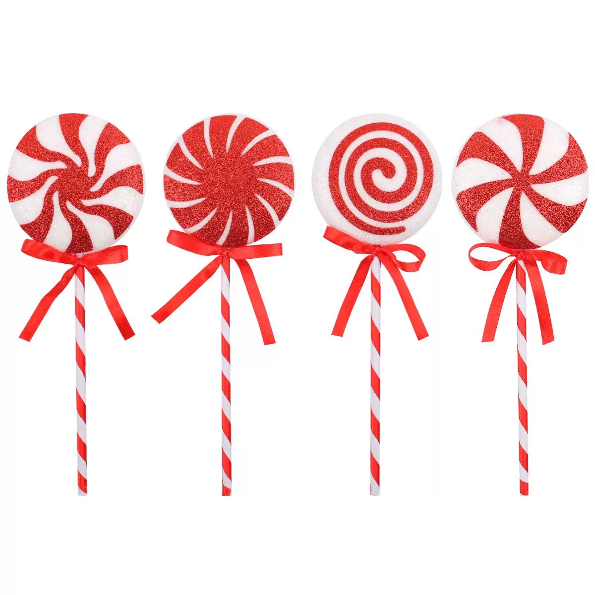 New Colorfulful Christmas Lollipop Decoration Creative Holiday Lollipop Christmas Tree Decoration Props