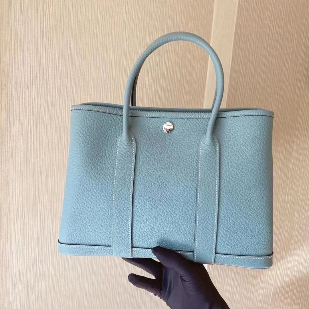 2024 Spring/Summer New Litchi Grain Cowhide Garden Bag Large Capacity Tote Bag Genuine Leather Women's Handbag Commuter Bag - Thumbnail 6