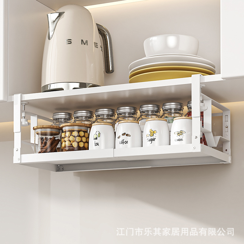 Estante de almacenamiento telescópico para almacenar botellas de condimento y estante de almacenamiento para estante de paneles