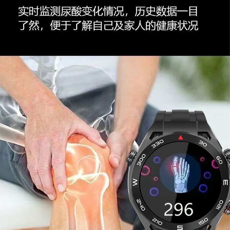 無料無創血糖腕時計知能モニタリング血圧心拍数睡眠尿酸運動通話手環男女共通|undefined