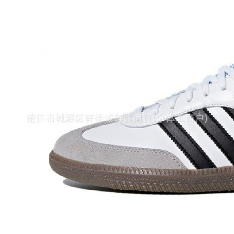 Обувь Putian, чистая оригинальная обувь Dexun, обувь Samba, высокая версия, обувь Samba на толстой подошве, универсальные мужские и женские белые туфли с леопардовым принтом