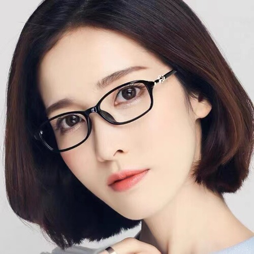 Anti-blue light reading glasses for women, fashionable, ultra-light and elegant, German anti-fatigue, anti-radiation, high-definition, old light, presbyopia