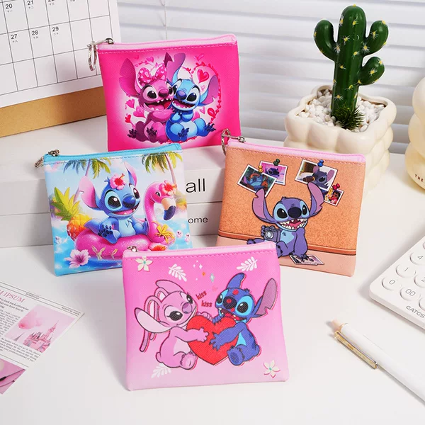 2026 New Cute and Creative Coin Purse for Primary School Students, Mini Bag, Portable Card Holder, Cartoon Key Storage Bag