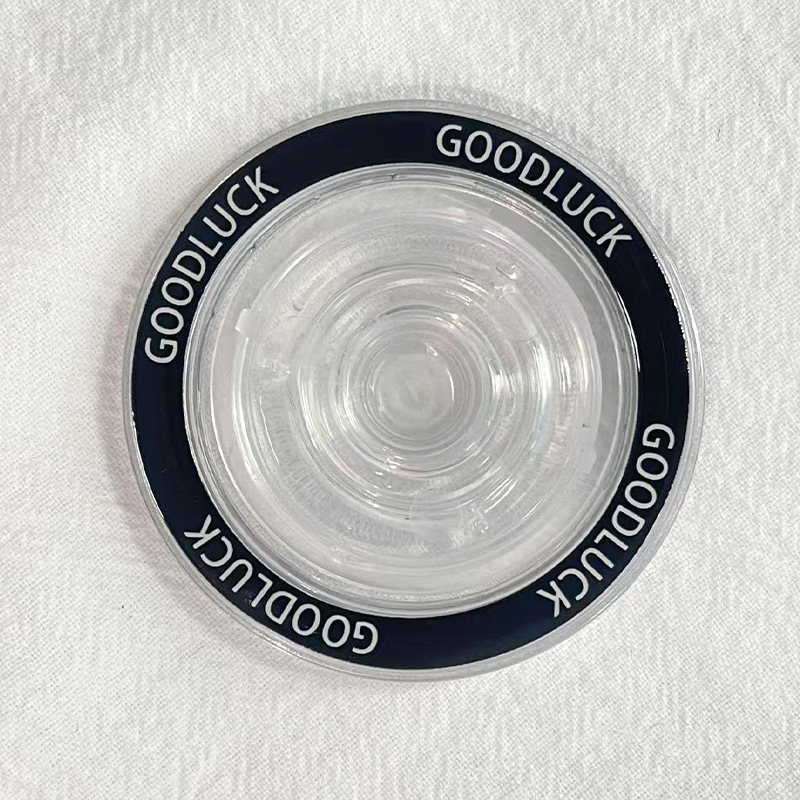 Chasis de succión magnética magsafe Airbag móvil base transparente accesorios de succión magnética goteo pintado redondo