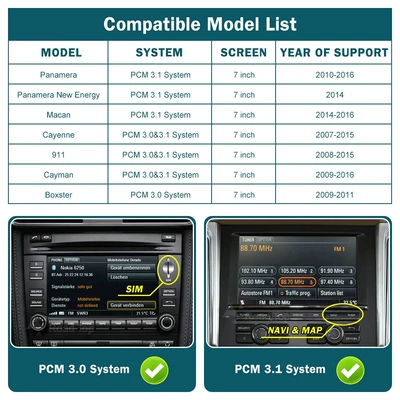 Pcm3.0 Pcm3.1 Decoder Module – Simsiz CarPlay və Android Auto