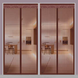 爱相帘新款纱帘加密夏季防蚊纱门帘蚊帐防蝇沙门厨房磁铁磁性纱窗