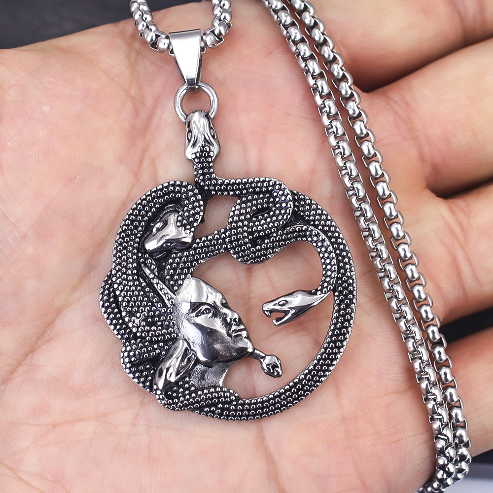 brand necklace hip-hop style