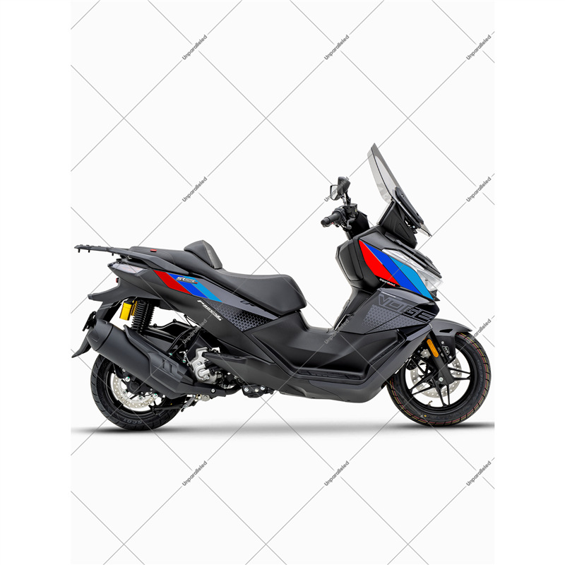 Adecuado para 25 Promise SR250GT Carrocería Impresión Decoración impermeable Pegatina Pegatina Modificación Accesorios