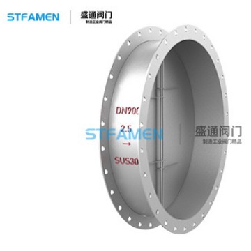 圆型高温低负载空气、烟道通风止回阀防回流高温防火防逆流