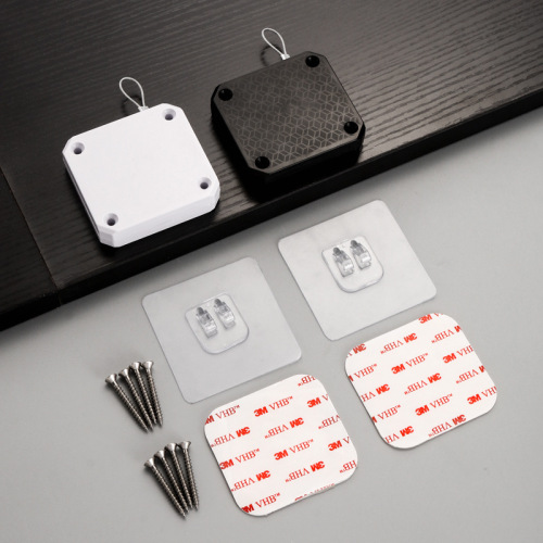 Dual-purpose home punch-free cord door closer Bedroom door sliding door automatic return simple silent door closer