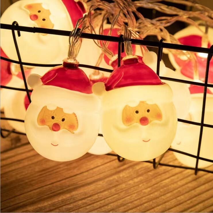 クロスボーダーledクリスマス祭り装飾ライトストリング雪だるま老人クリスマスツリー松葉杖灯台部屋レイアウトカラーライトフラッシュ|undefined
