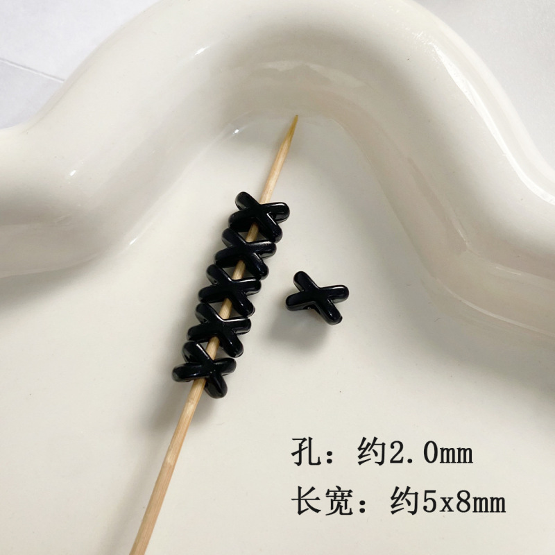 彩色xx隔珠马克龙色系diy串珠配件手机链包挂钥匙扣饰品项链包挂|undefined