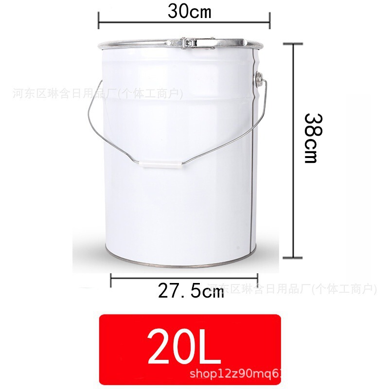 超厚焚烧桶大容量铁桶油漆桶 防锈水桶 马口铁不锈烧|undefined