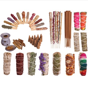 San Muta incense San MuLine incense San Muzhu Sticks incense White Sage Plant Series Aromatherapy Sticks Holy Wooden Sticks Holy Wooden