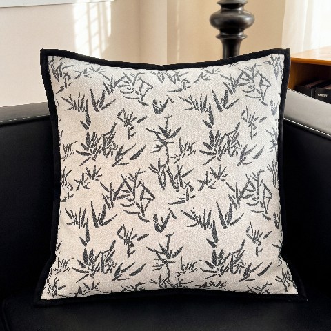 Nórdico de lujo ligero sofá almohada al por mayor almohada de sala de estar inwind jersey jacquard almohada transfronteriza un cabello