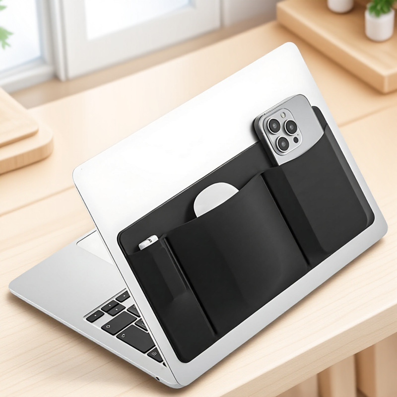 マルチポケット粘着ノートブック収納袋 MacBook コンピュータ収納袋ライカマウスバッグ|undefined