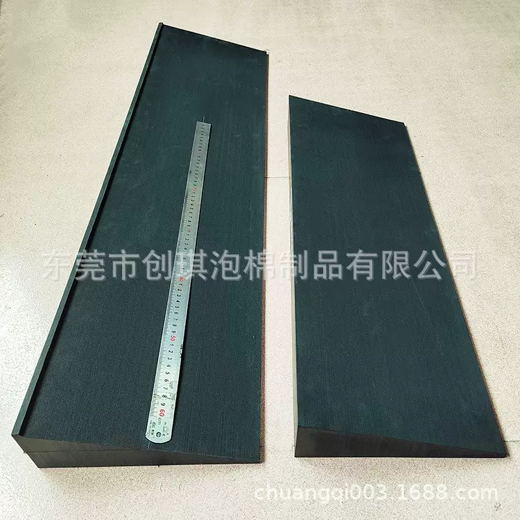 厂家瑜伽健身深蹲助力砖EVA泡棉斜面三角形契形块波浪条纹防滑砖