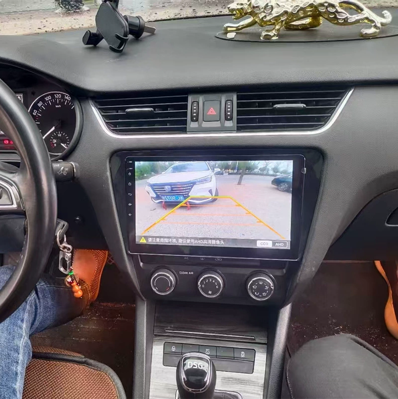 Skoda Octavia 10.2-дюймовый центральный сенсорный экран, Android автомобильный GPS-навигатор все-в-одном