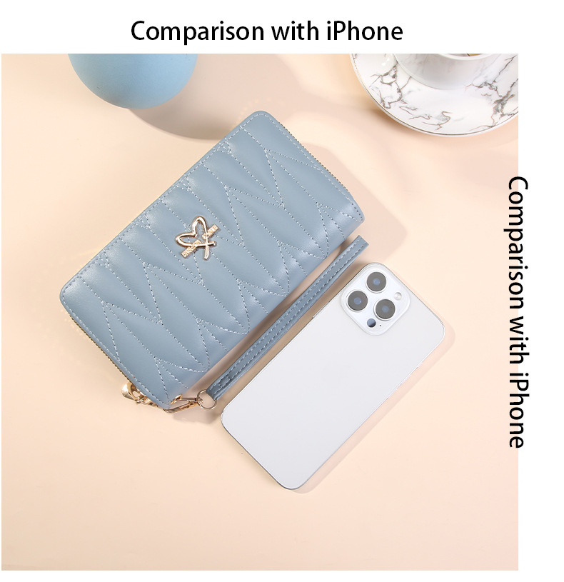 165g Weight Polyester Lining Material Zipper Closure Type Long Wallets Bags Type 1 Piece Quantity Daily Occasion Pu Leather Material Heart Shape, Solid Color Pattern All Seasons Season Women's Gender Simple Style Style Square Shape Women's Heart Shape Solid Color Pu Leather Zipper Long Wallets 5