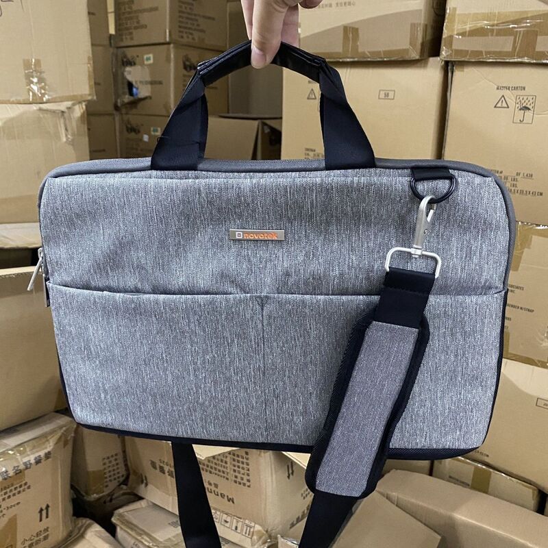 Foreign Trade Tail Goods Export 14inch Apple Notebook 13.3inch Computer Bag Large Capacity Handbag Single Shoulder Crossbody Text