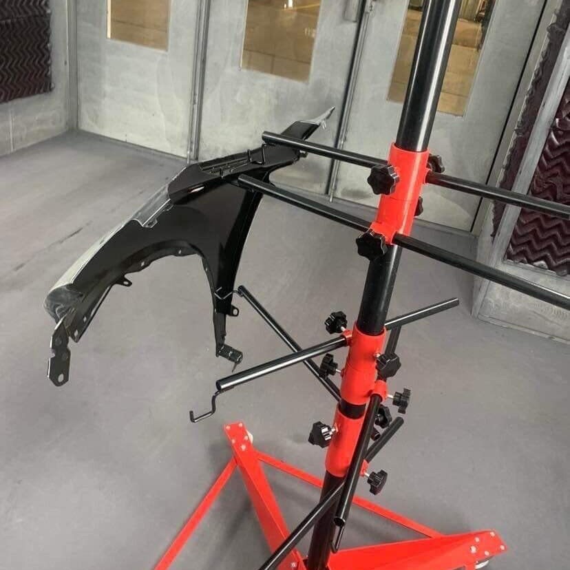 Herramienta de reparación de automóviles soporte de pintura de parachoques del coche soporte de pintura de chapa soporte de pintura móvil multifunción Pantalla de pintura