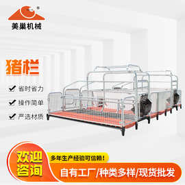 猪保育床栏设备 母猪产床单体限位栏分娩床一体产床批发