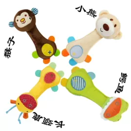 摇铃床铃;车挂床挂玩具;毛绒玩具