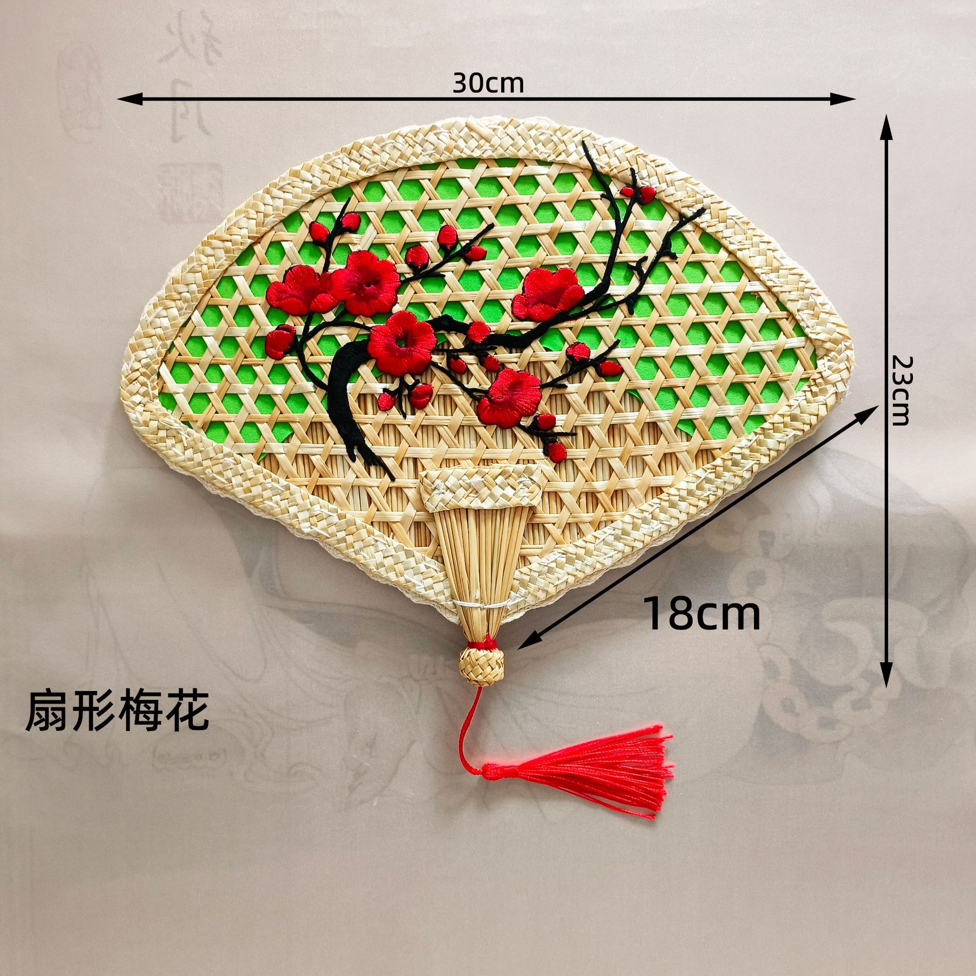 蒲扇手工麦秆扇非遗扇子批发中式团扇手摇蒲扇网红扇子工艺扇贴画