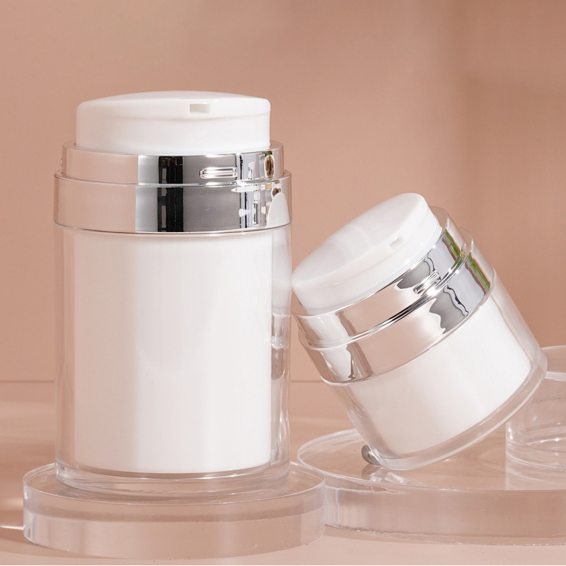 現物15ml 30ml 50mlas真空クリームボトル分注瓶二重アイクリームクリームプレス分注ケース|undefined